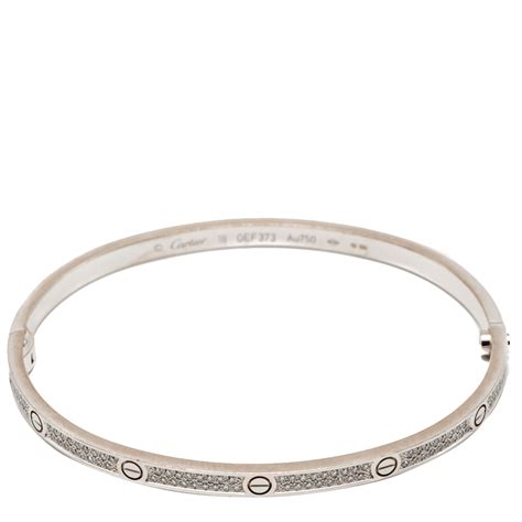 cartier love bracelet small model|cartier love bracelet pre owned.